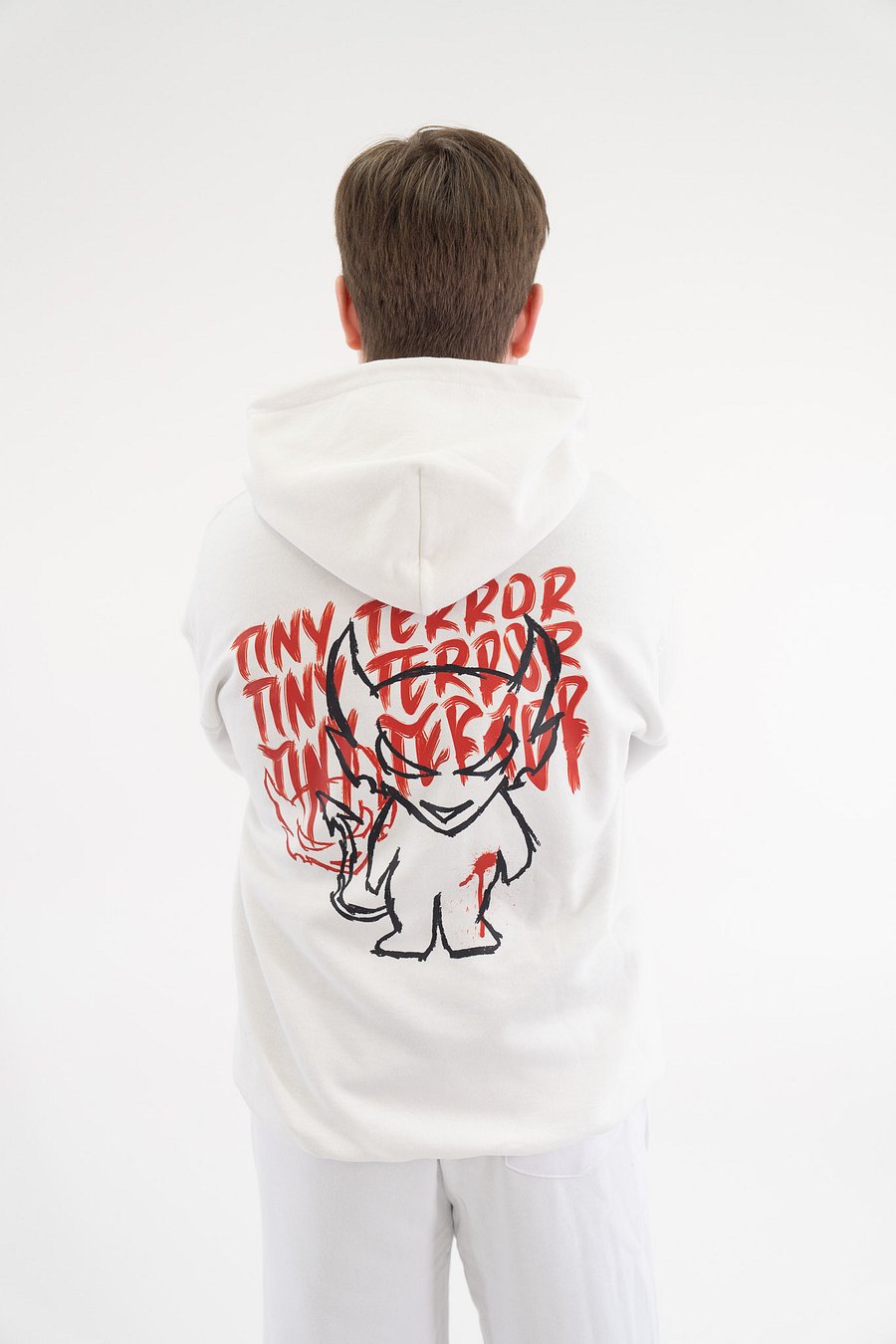 TERROR SWEATSHIRT WHITE product image (2)