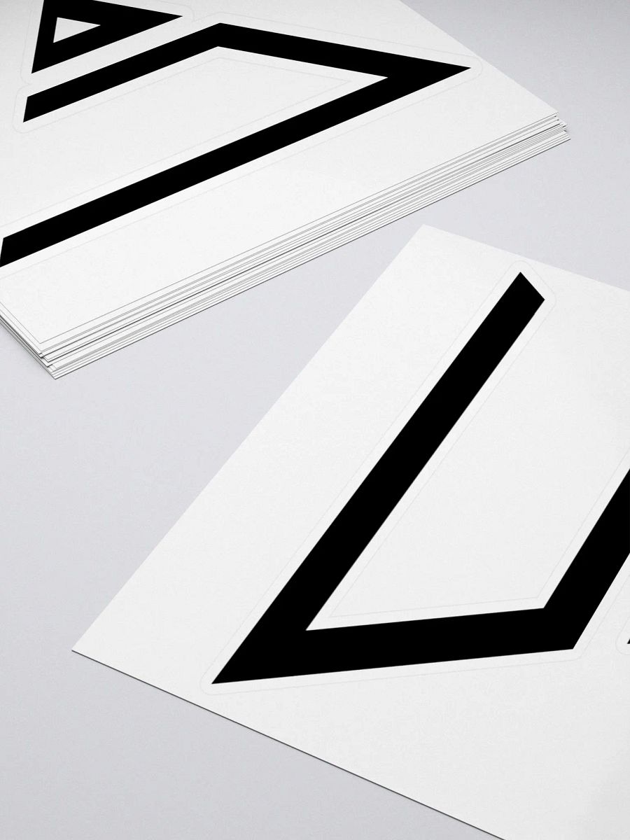 CraytoX Logo Stickers - Black product image (10)