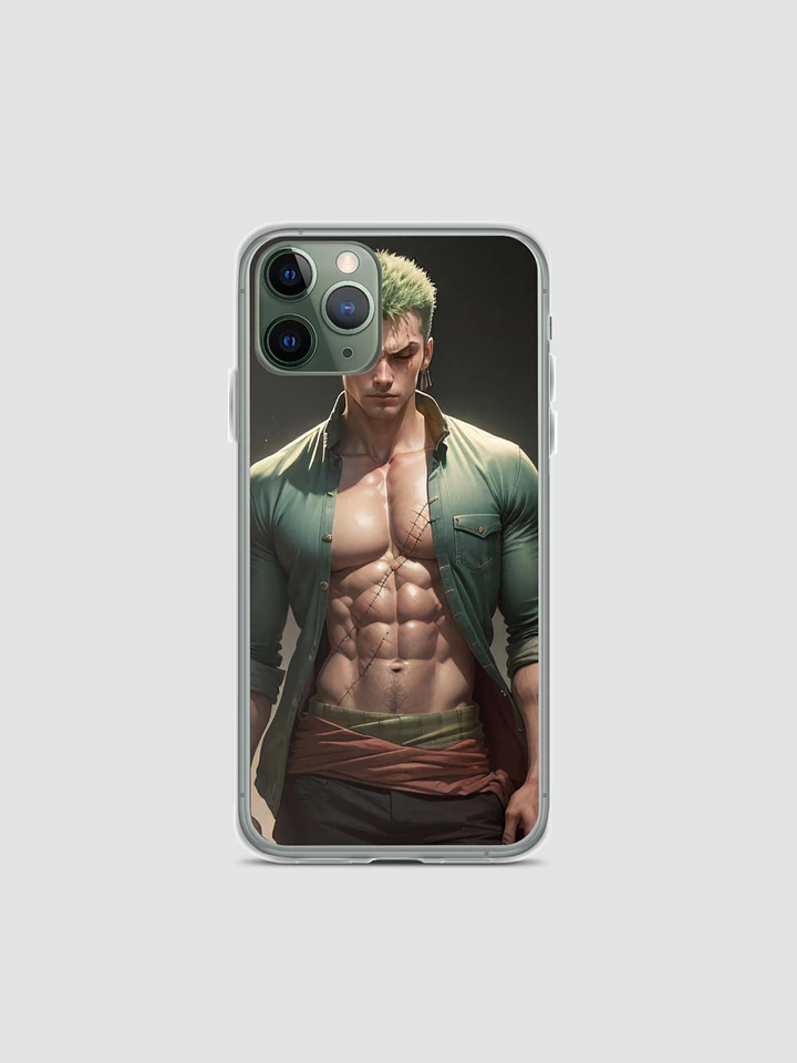 Zoro One Piece Version B Inspired iPhone Case - Fits iPhone 7/8 to iPhone 15 Pro Max - Swordsman Design, Durable Protection product image (2)