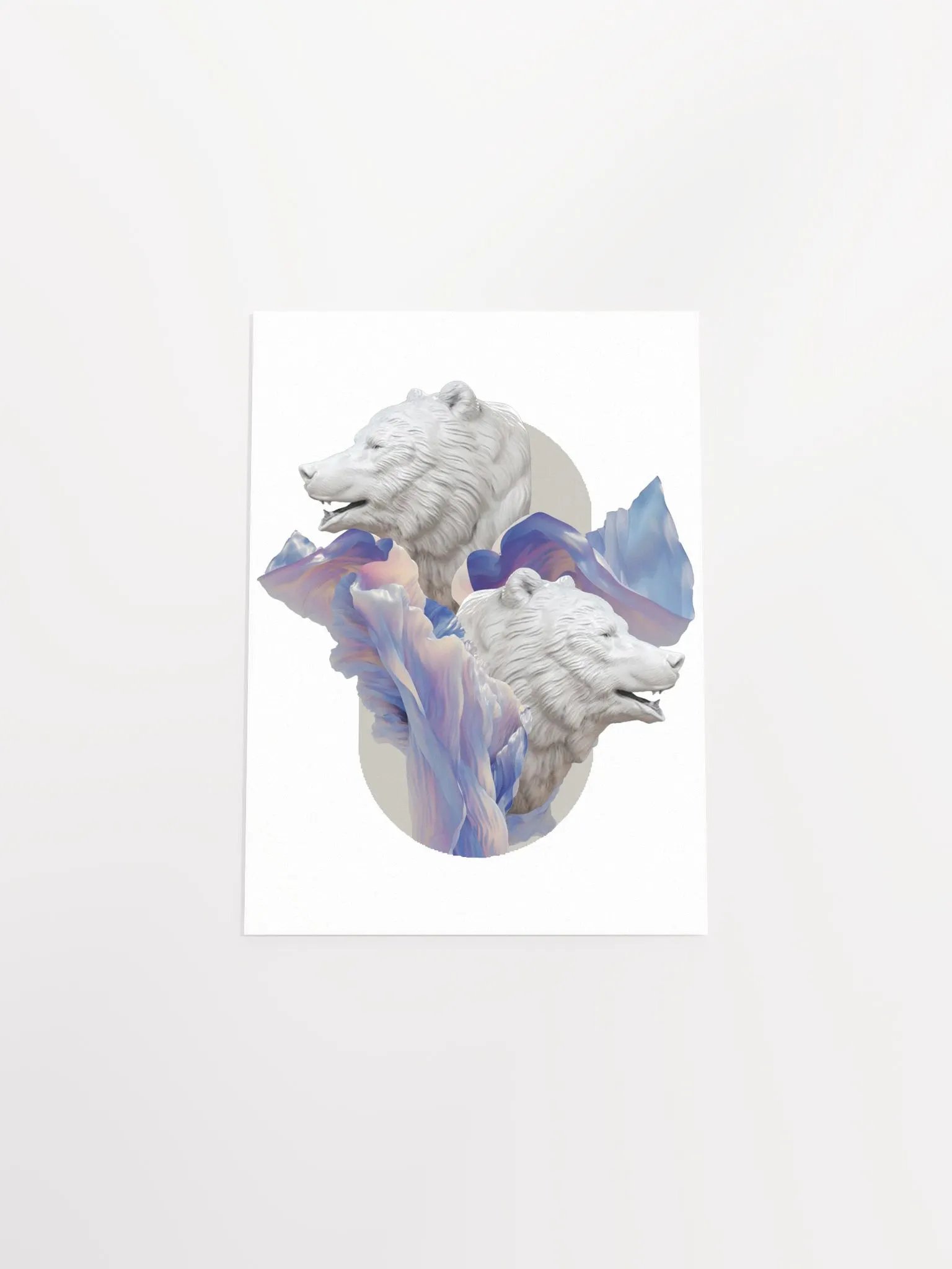 Aurora Borealis Bears Art Print product image (51)