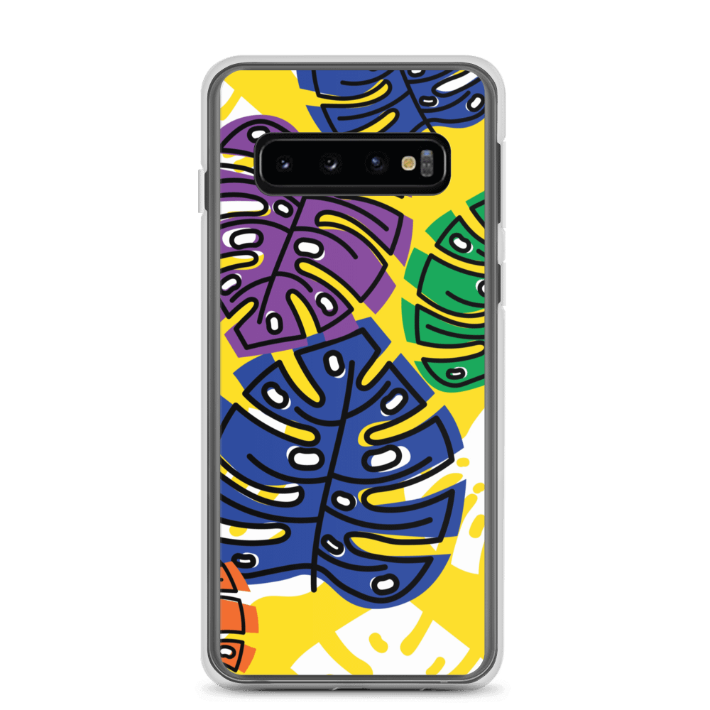 Retro Leaves Samsung® Case product image (1)