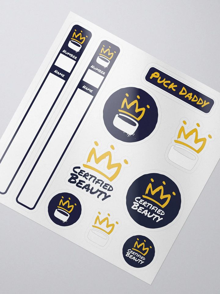 Puck Daddy Sticker Sheet product image (2)