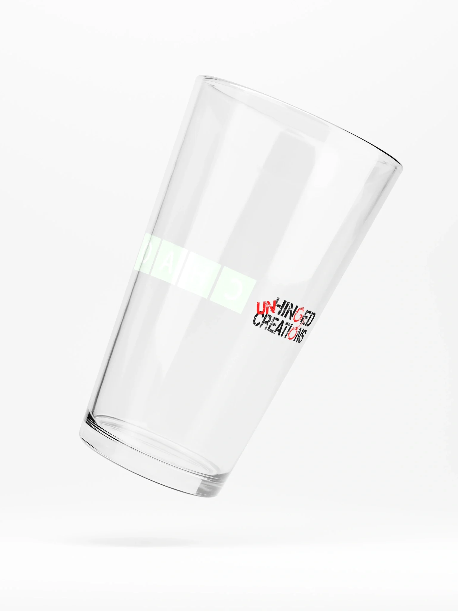 Chaos Pint Glass product image (2)