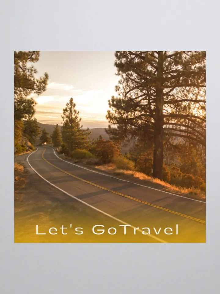 Let's Travel Adventure Kiss Cut Stickers product image (1)