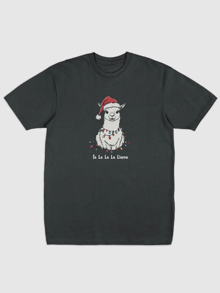 Christmas Men's T-shit | fa la la la llama product image (1)
