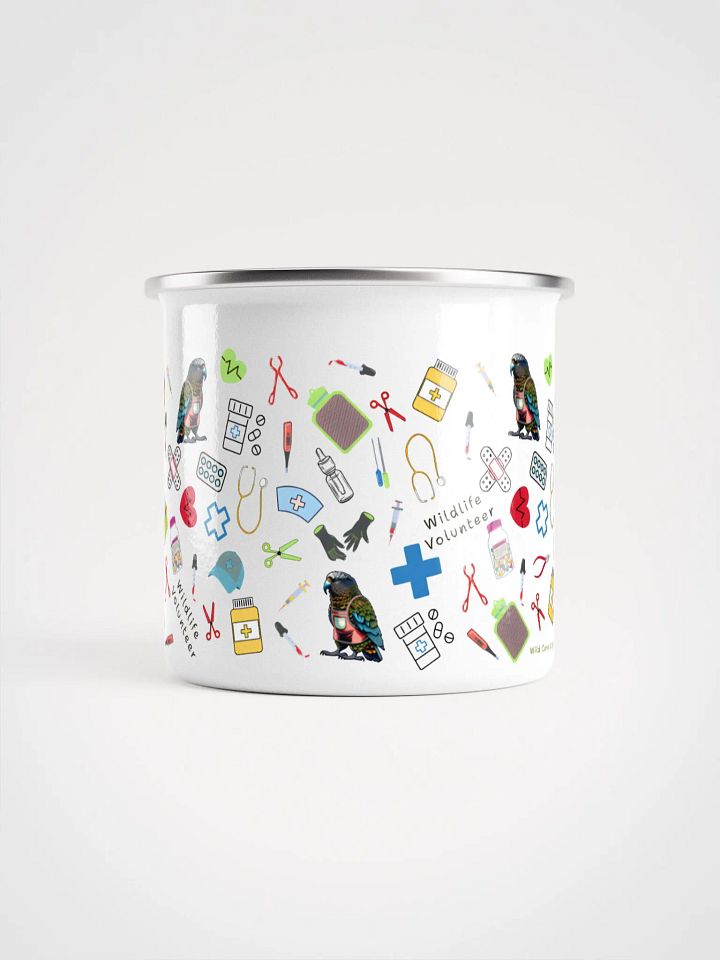Wildlife Volunteer Adventure Essential Enamel Mug product image (2)