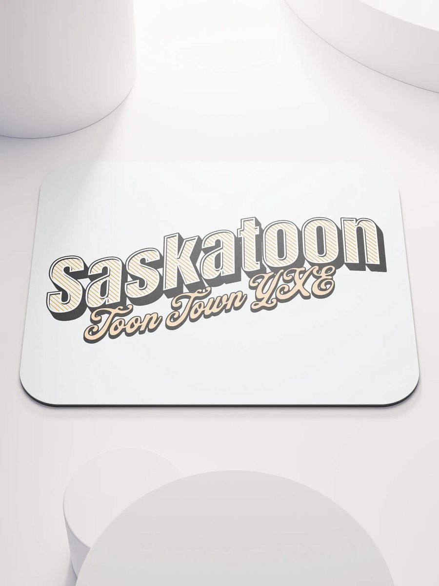 Saskatoon Toon Town YXE Mouse Pad product image (1)