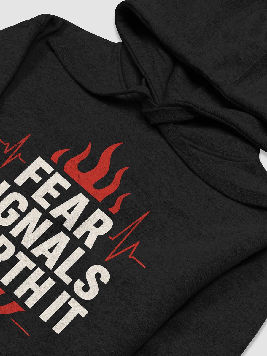 Unlock Your Courage with Halle Berry’s Inspiring Quote Hoodie: Fear Signals Worth It — Wear Your Strength, Transform Your Life product image (3)