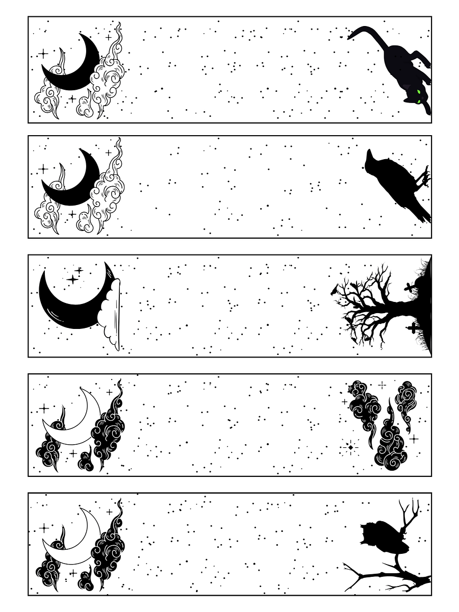 Printable Bookmark Set product image (3)
