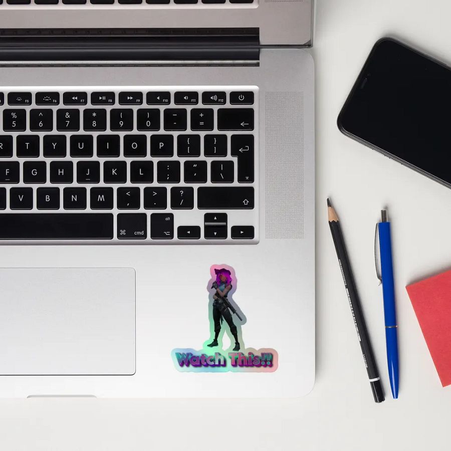 Jett Watch This!! Holographic Sticker product image (12)