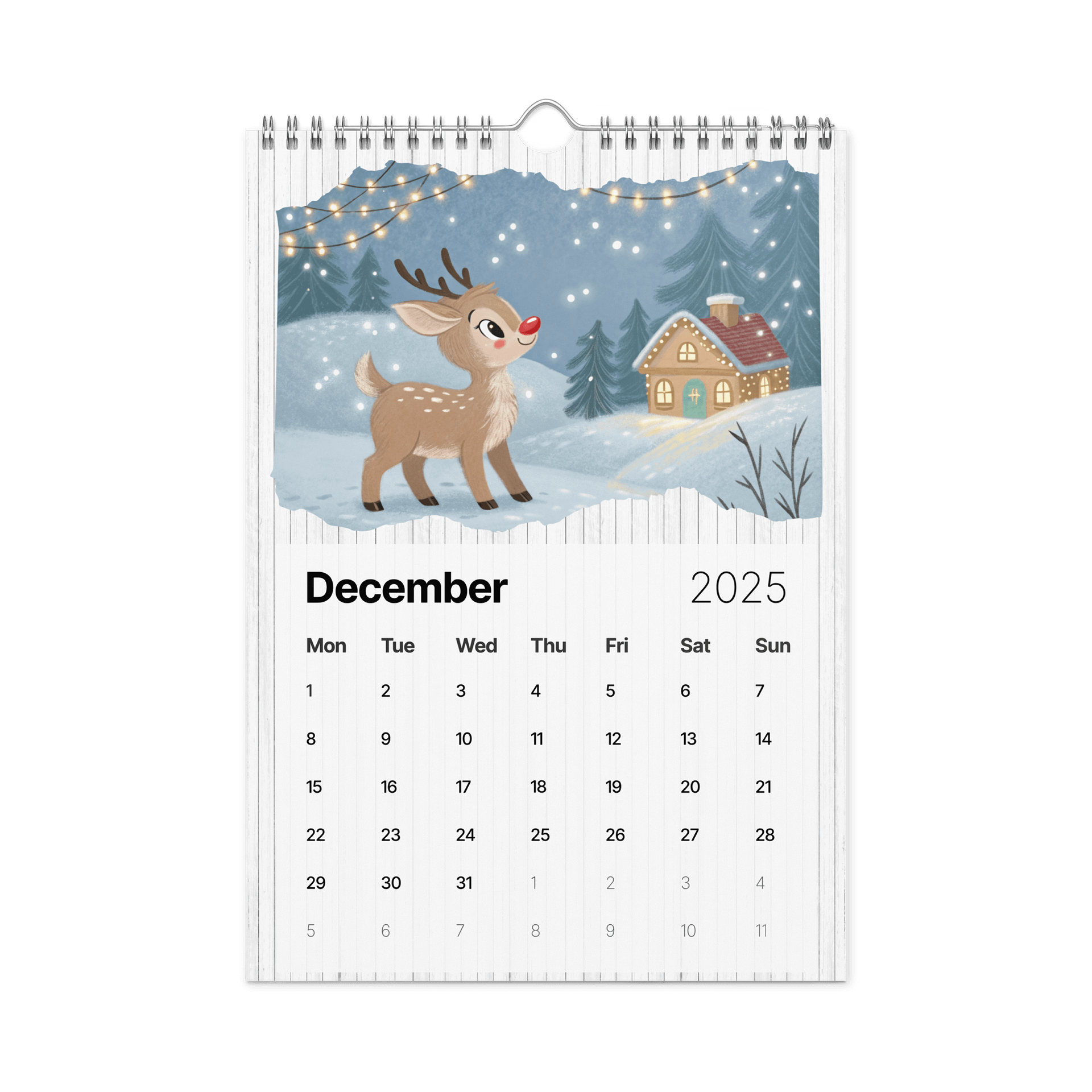 ADORABLE ANIMALS WALL CALENDAR 2026 product image (4)