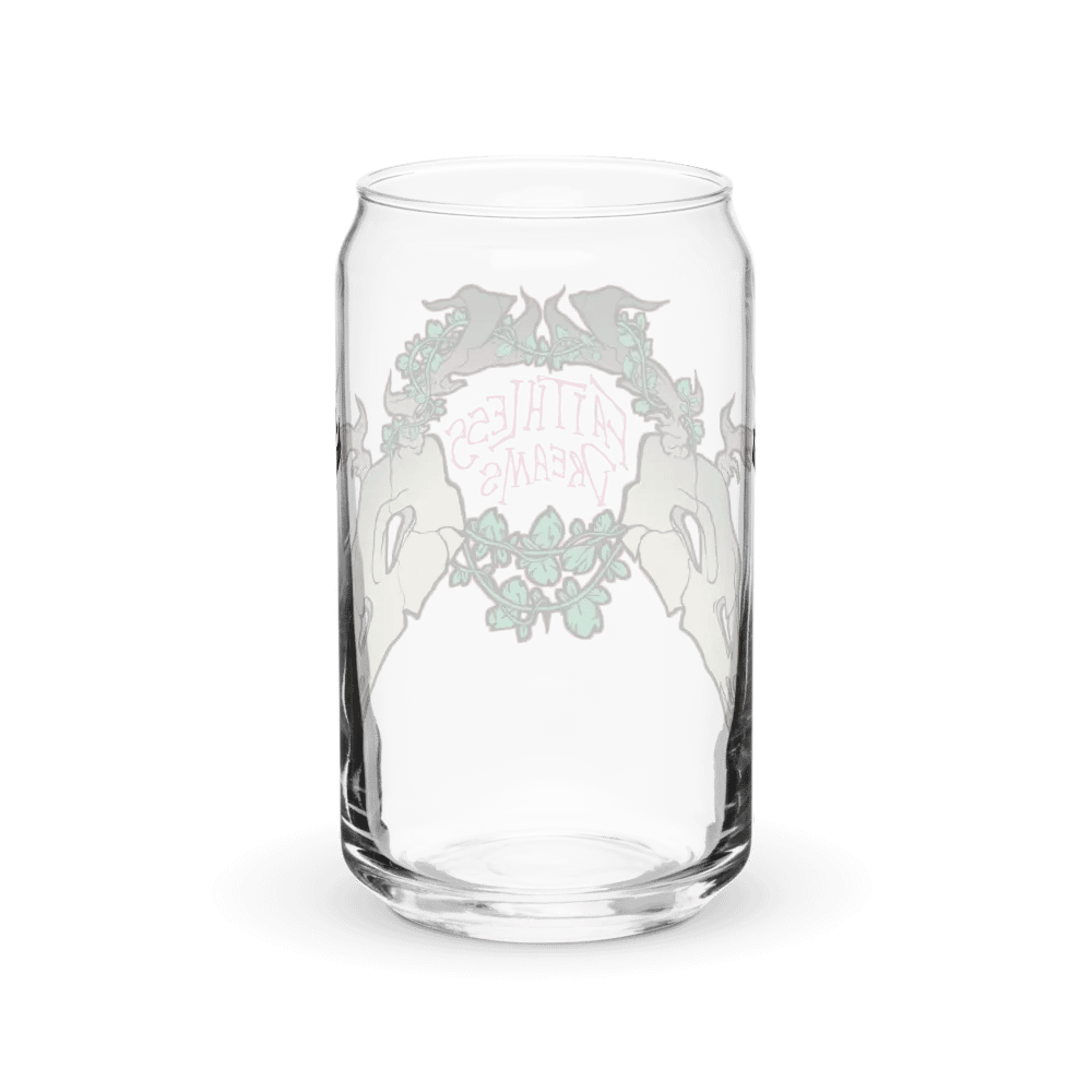 Faithless Logo glass cup product image (3)
