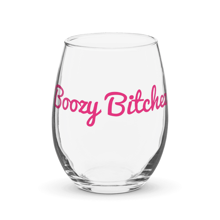 Boozy Bitchez Wine Glass product image (1)