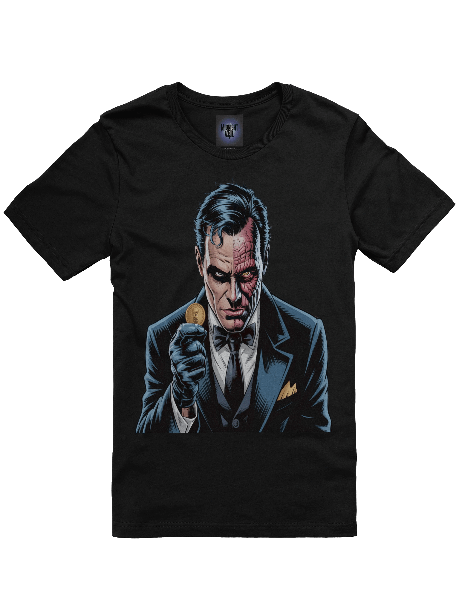 Two-Face Coin of Reckoning Supersoft T-Shirt product image (3)