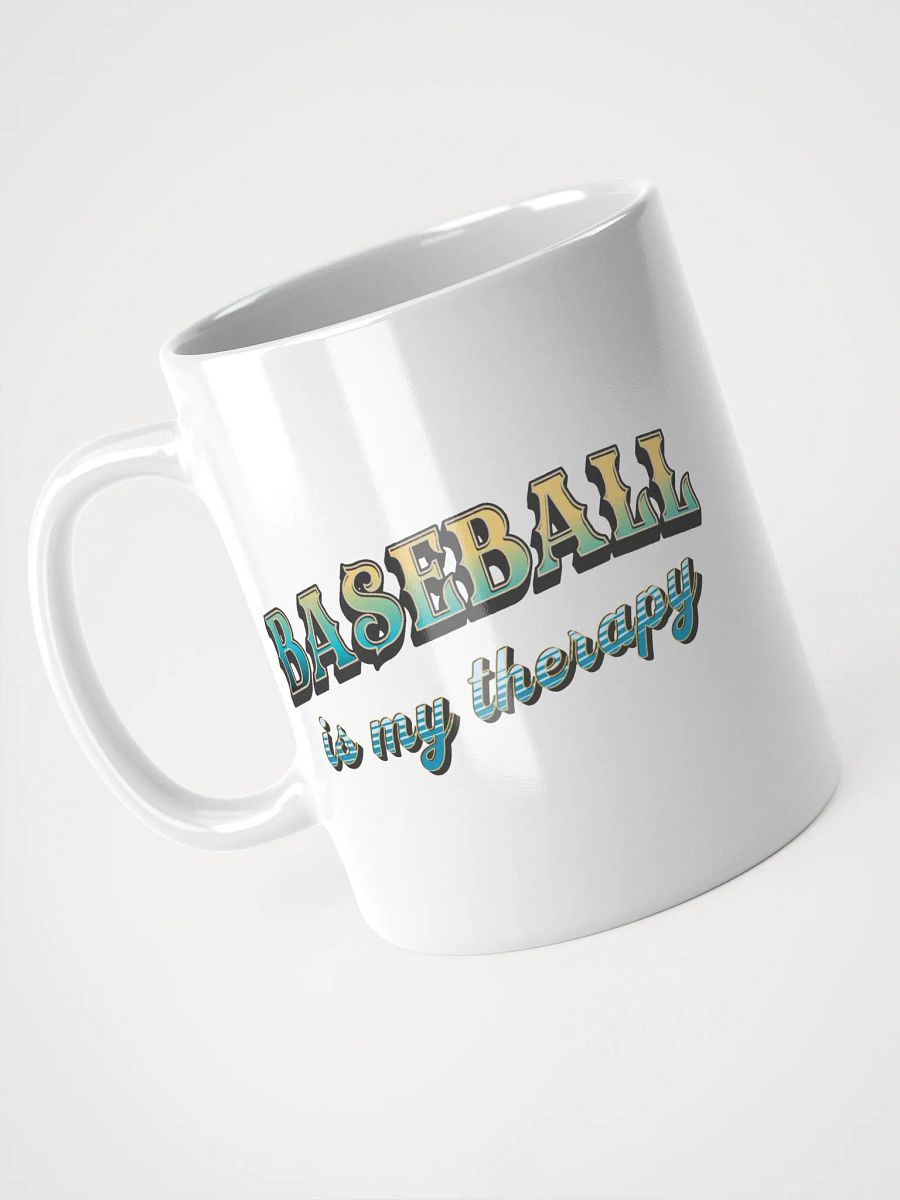 Baseball Is My Therapy Bliss Mug product image (2)