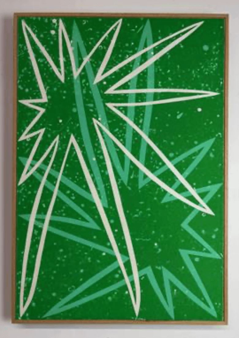 Stepping into the Void (2008) (23" x 33") Framed Original product image (1)