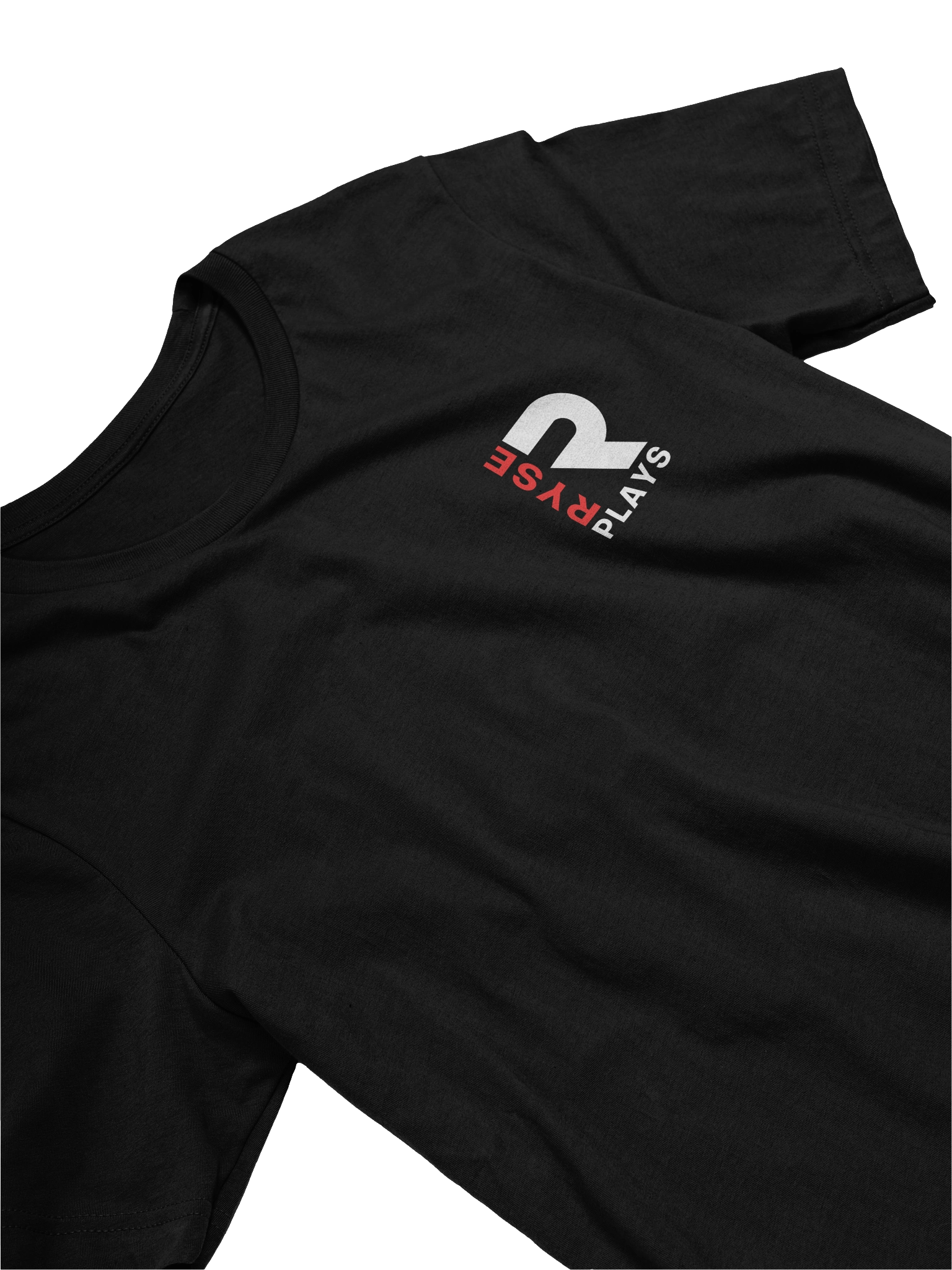 Ryse Plays: Woman's T-Shirt (White & Red Logo) product image (3)