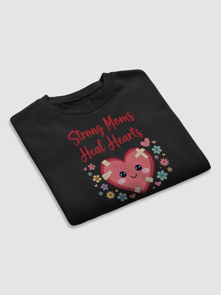 Strong Moms, Healing Hearts Women's Crop Sweatshirt product image (21)