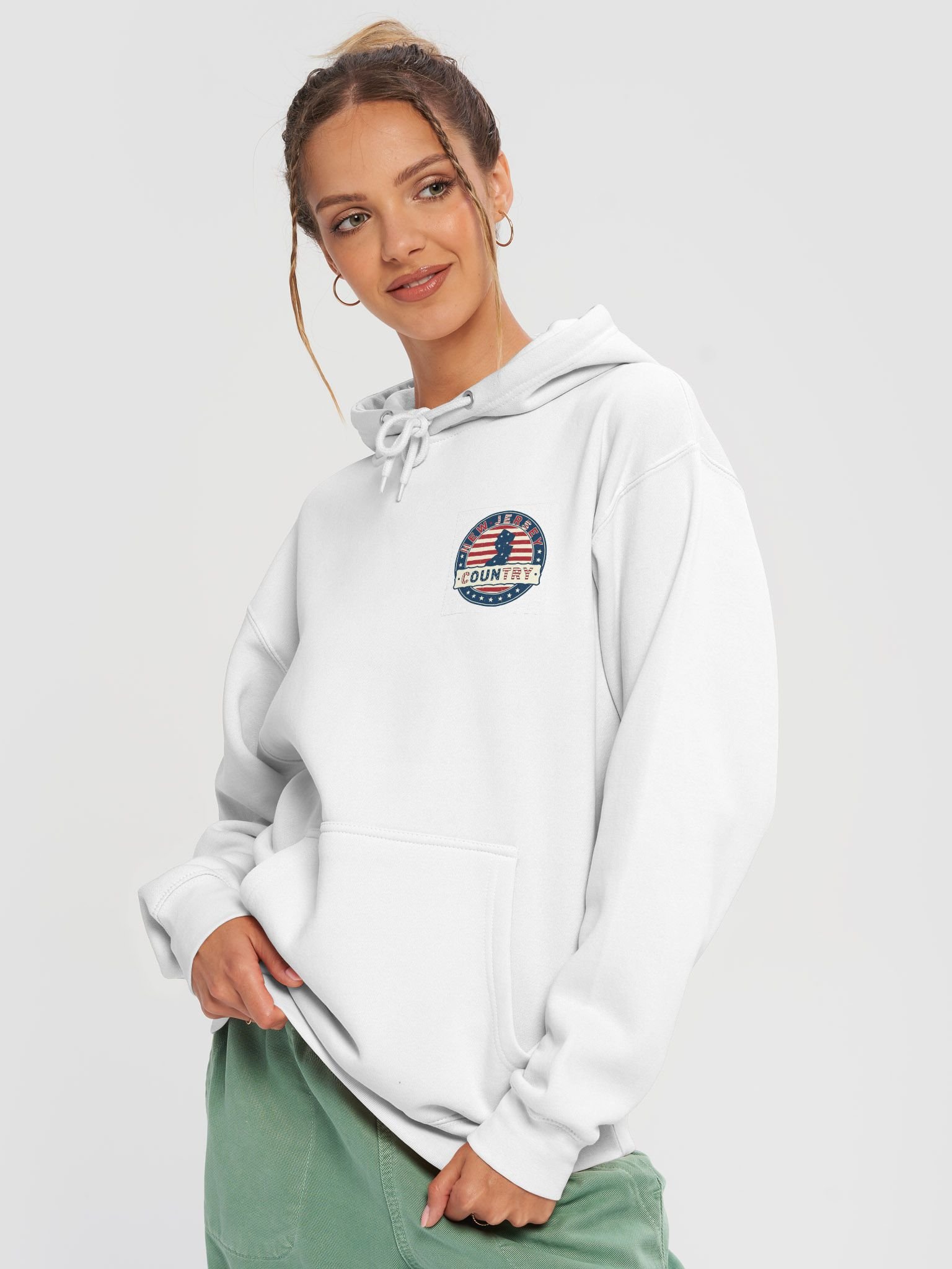 New Jersey Country Hoodie Sweatshirt Pullover product image (3)