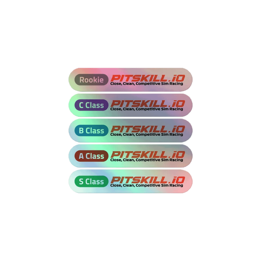 PitSkill License Sticker Pack product image (1)