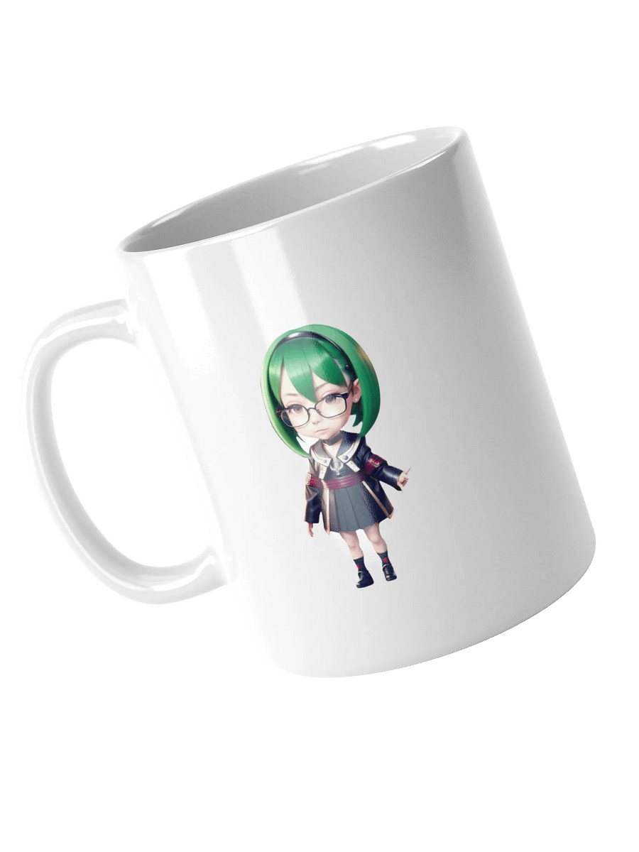 (Green CHIBI) K White Mug product image (3)