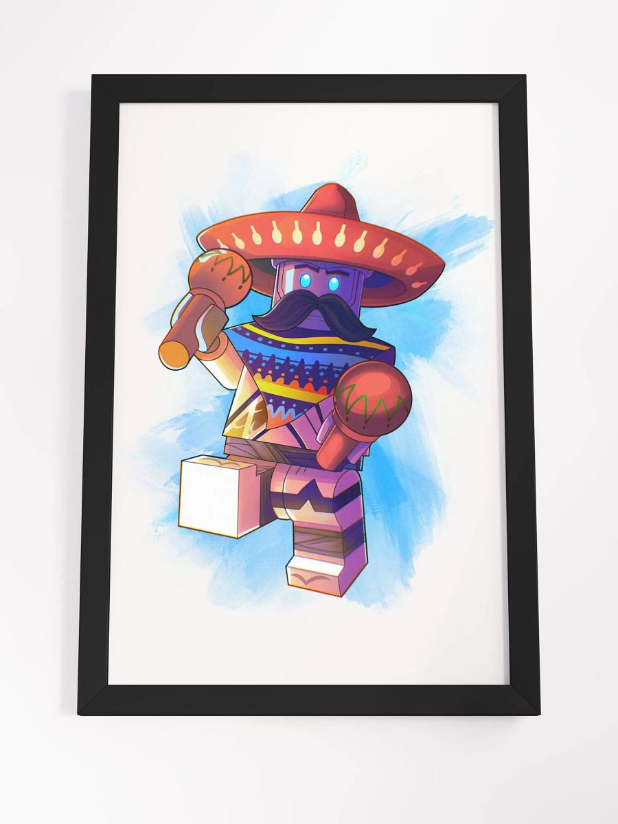 Titanium Taco Framed Matte Poster product image (7)