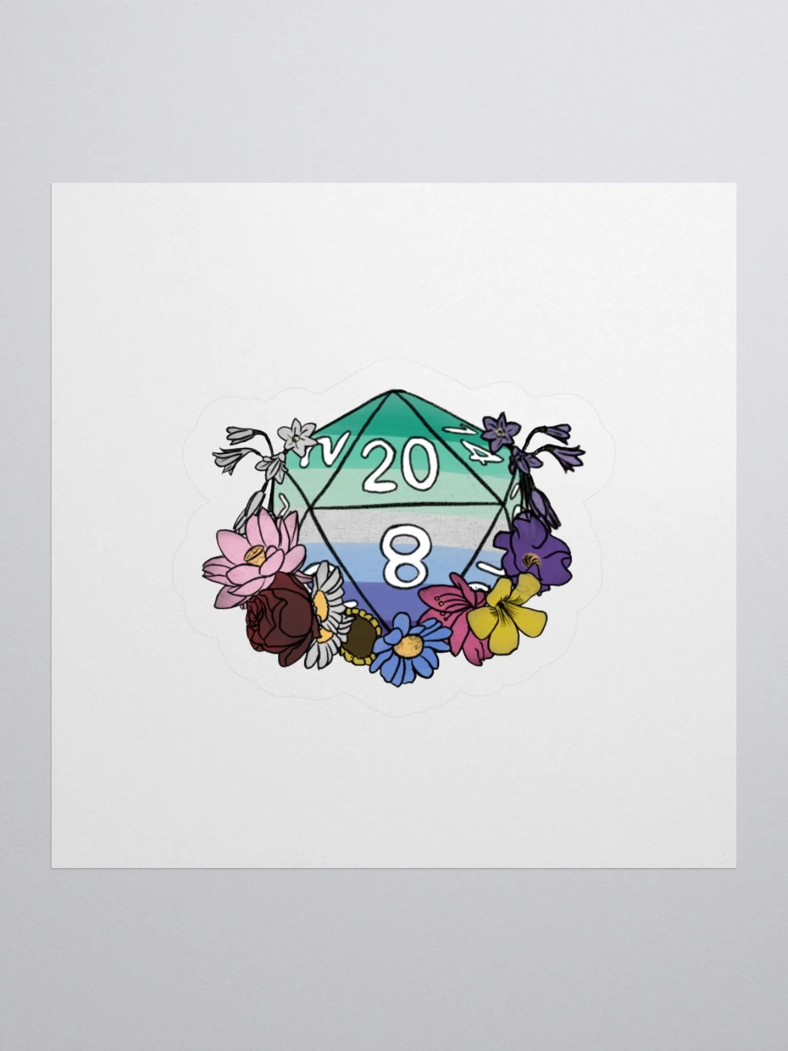 DnD Inspired Pride - Sticker - Gay product image (1)