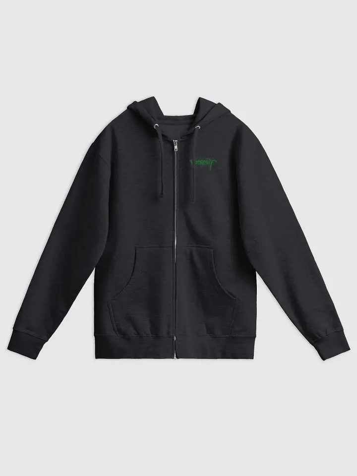 Goat Skull Green Logo Zip Up product image (1)