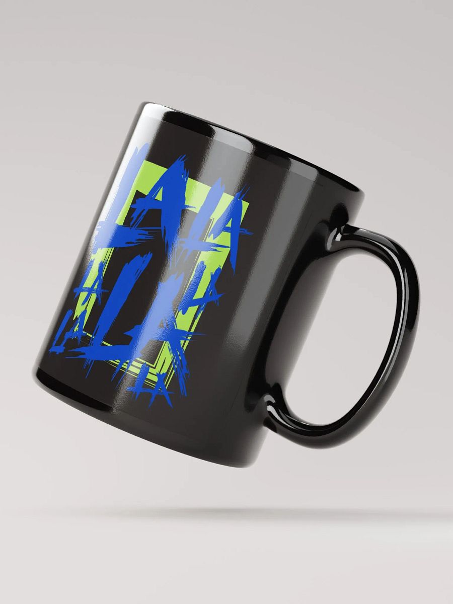 La La La Mug (Black) product image (4)