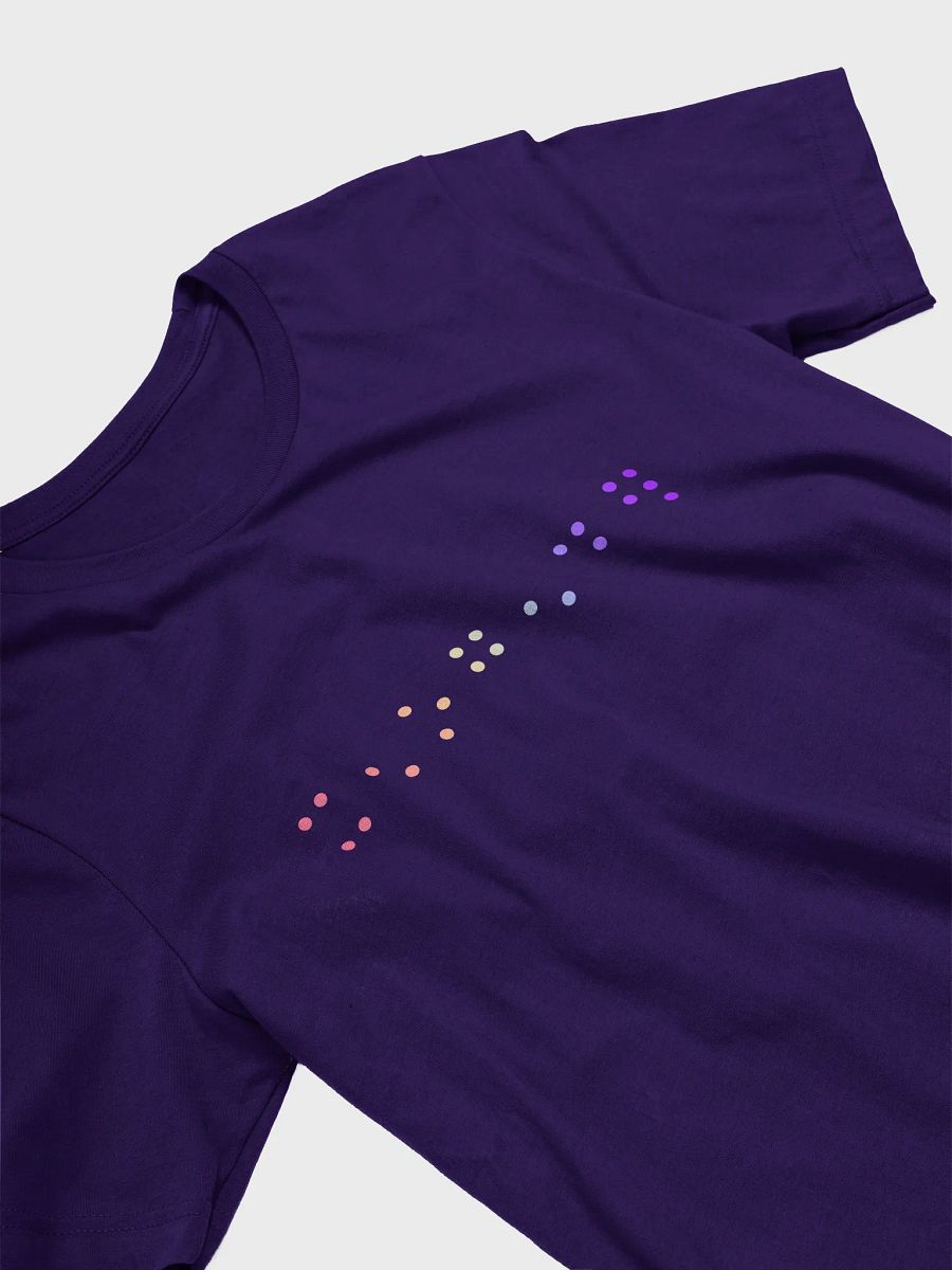 xenogender contracted braille t-shirt product image (3)