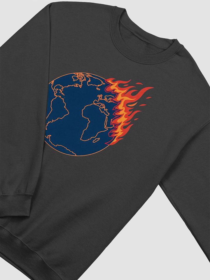 Burning Earth Air-Spun Classic Crewneck Sweatshirt product image (9)