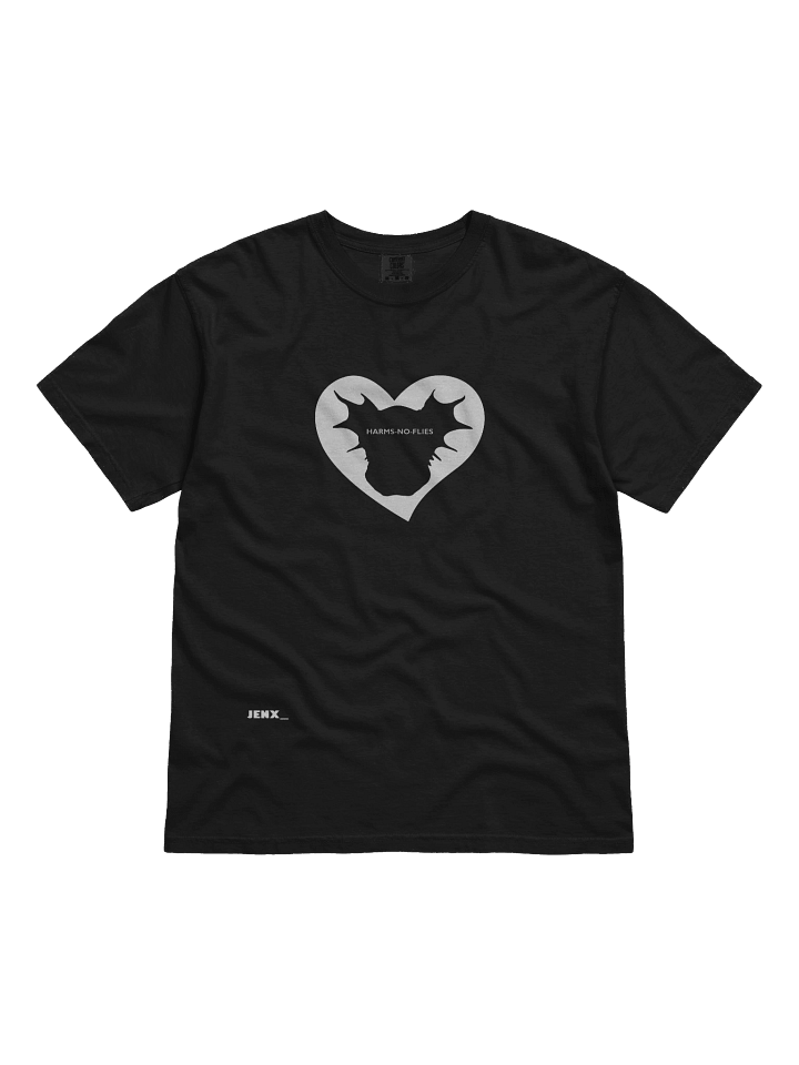 HNF Heart T-Shirt | White Logo w/ Name product image (1)