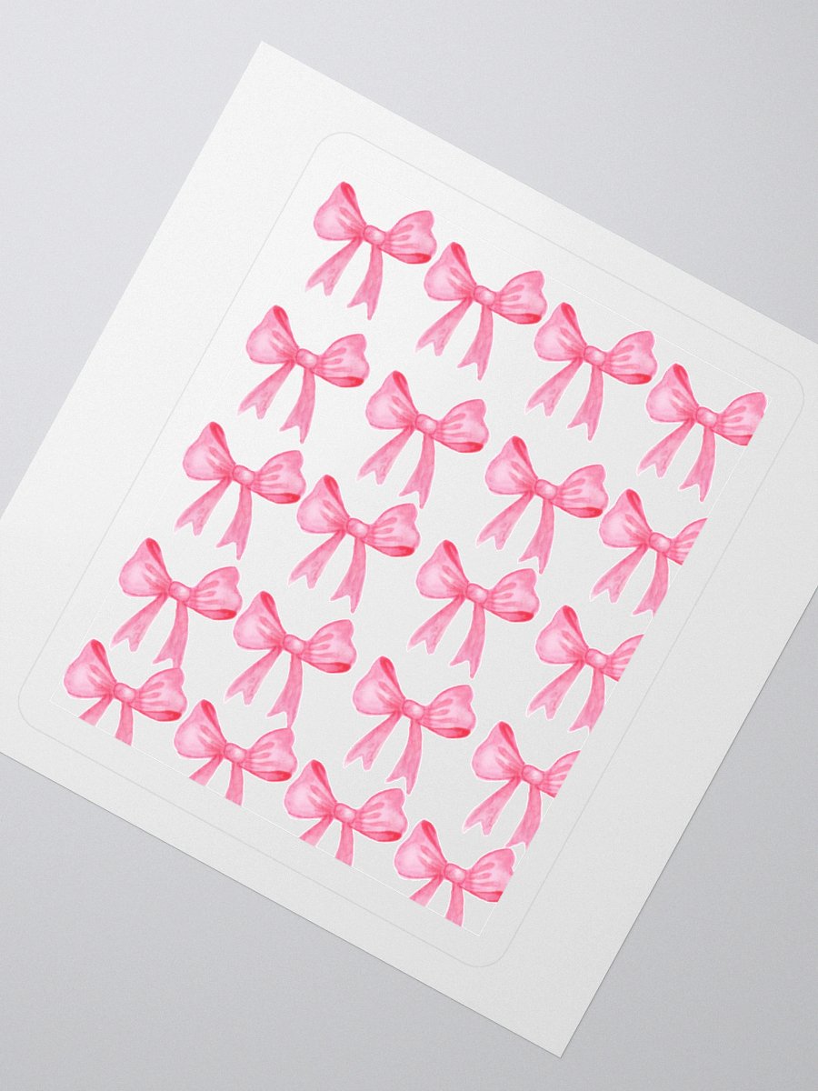 Symphony of Pink Bows Stickers product image (4)