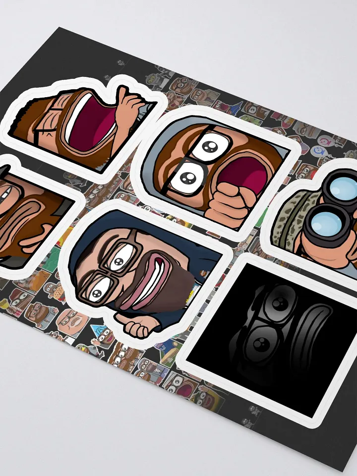Leopard emote stickers product image (2)