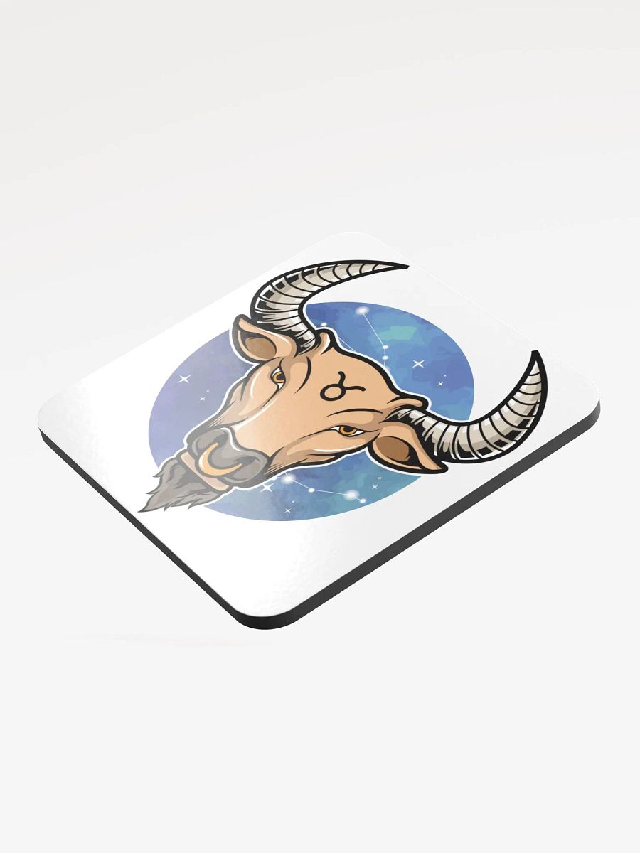 Celestial Taurus Bull Glossed Coaster product image (3)