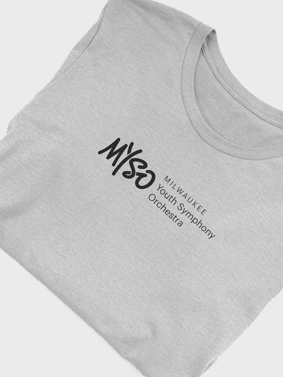 MYSO Grey T-shirt with Black Full Logo product image (5)