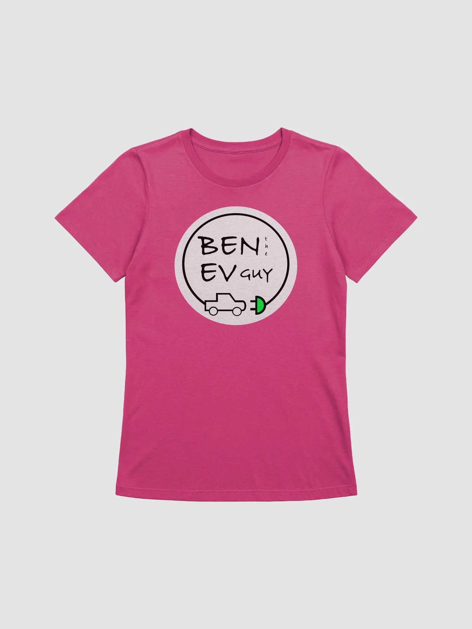 t-shirt - logo with white back ground - ladies product image (1)