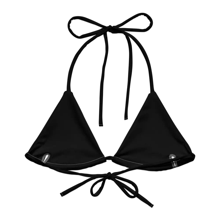 NinjaSpidey Black String Bikini Top product image (1)