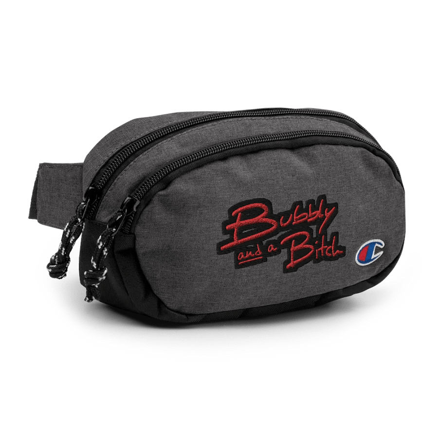 BUBBLY and a B (red contrast design) champion fanny pack product image (3)