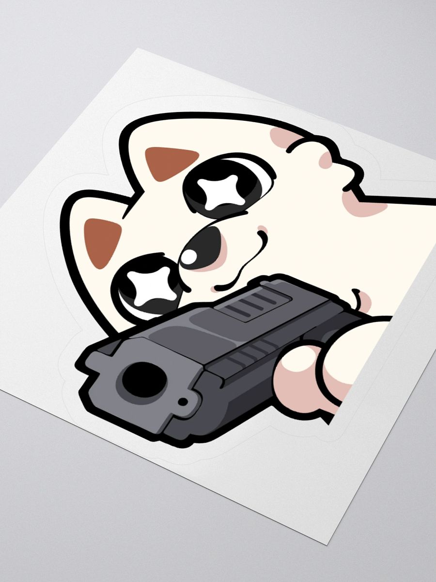 Pew Pew Sticker product image (5)