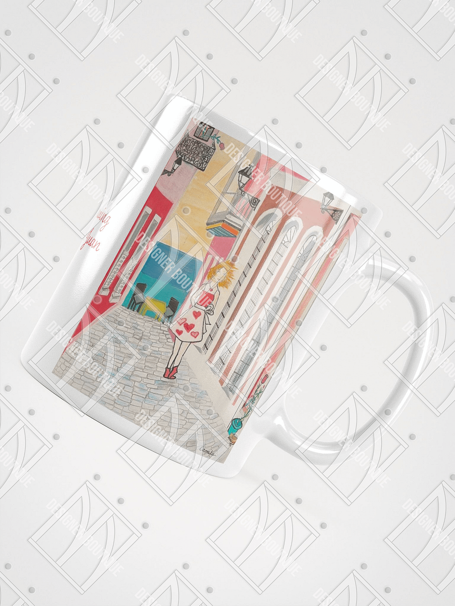 NN Designer Boutique x Camila Arraiza: Mug(Redhead) – Love is Brewing in Old San Juan product image (6)