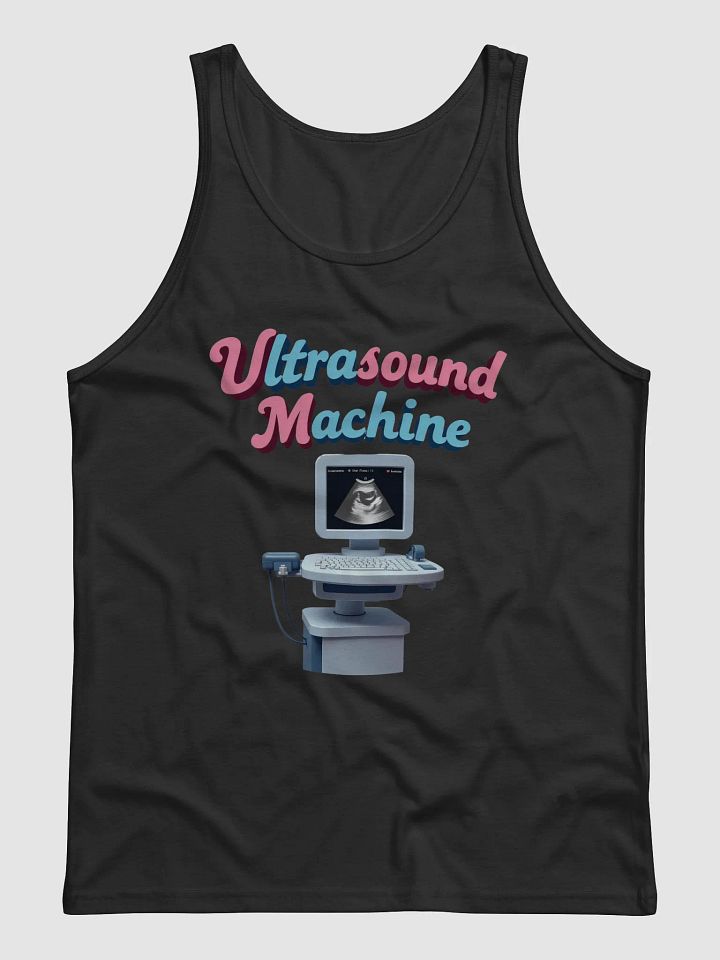 Stylish Ultrasound Machine Illustration Tank Top product image (3)