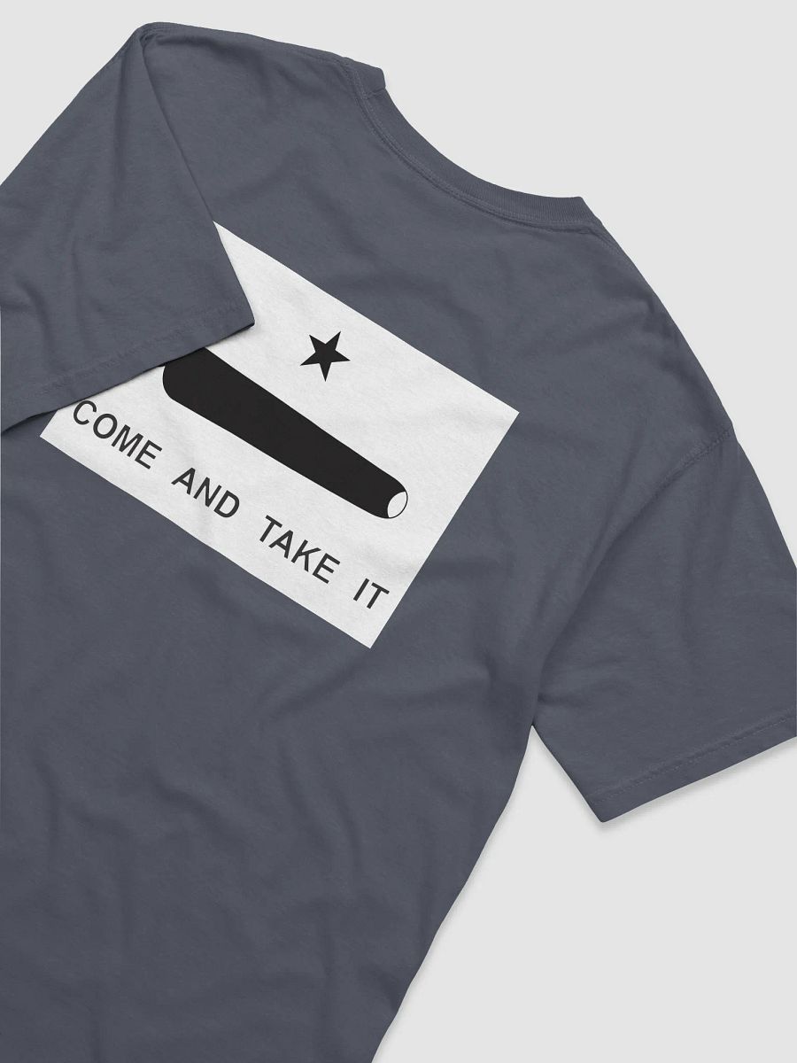 Pocket-Sized Revolt Tee – "Come and Take It (Graphite) product image (4)