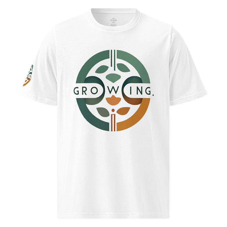 GROWING Together Nature-Inspired Athletic T-Shirt product image (1)