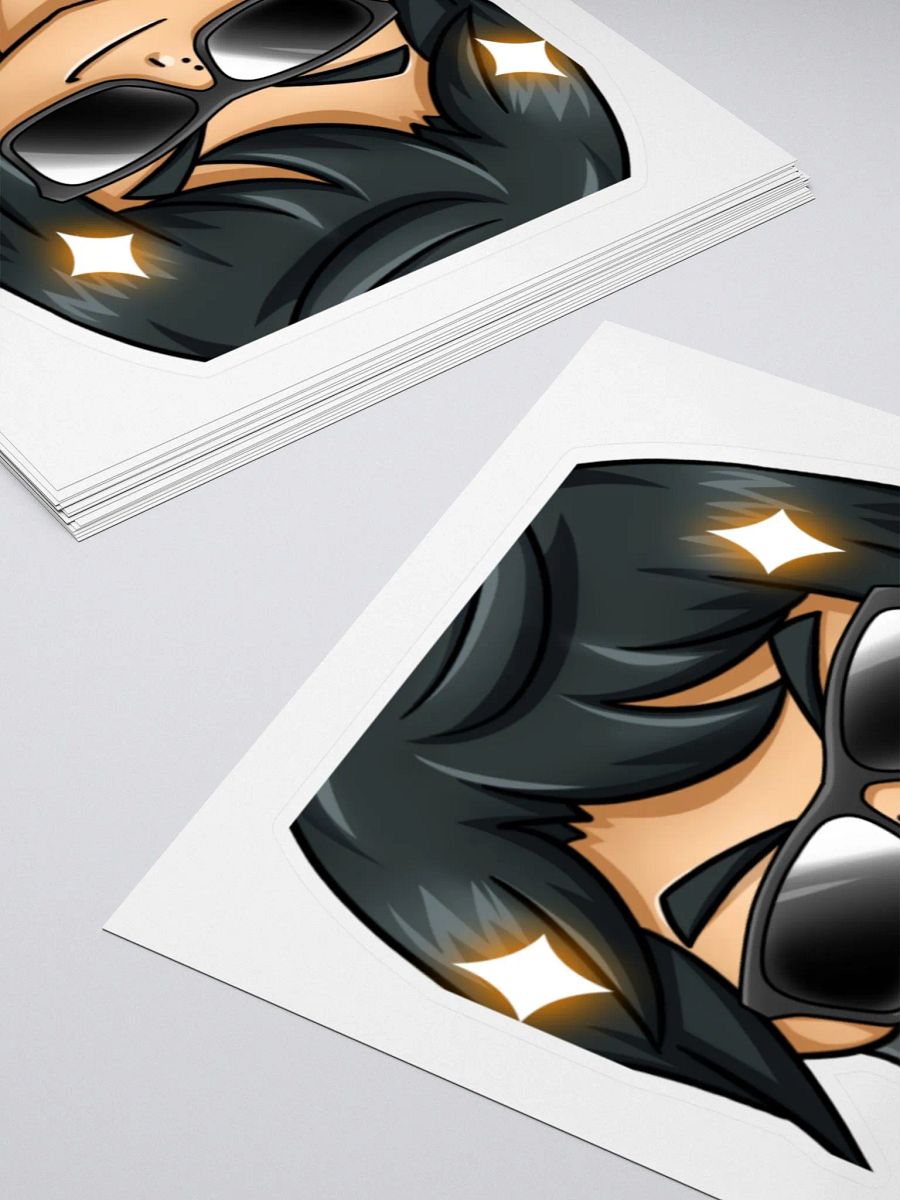 Grizexia Cool Emote Sticker product image (4)