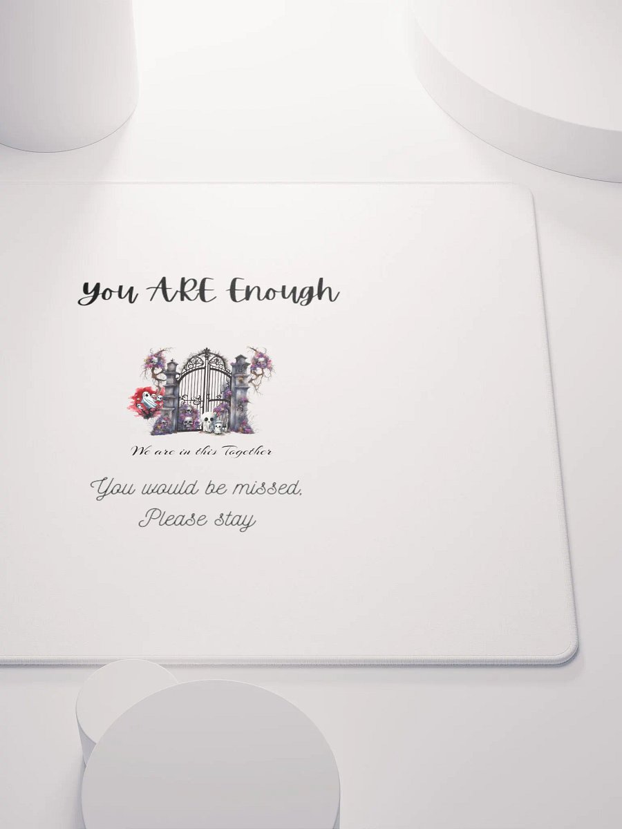 Gothic Floral Gaming Mouse Pad product image (9)