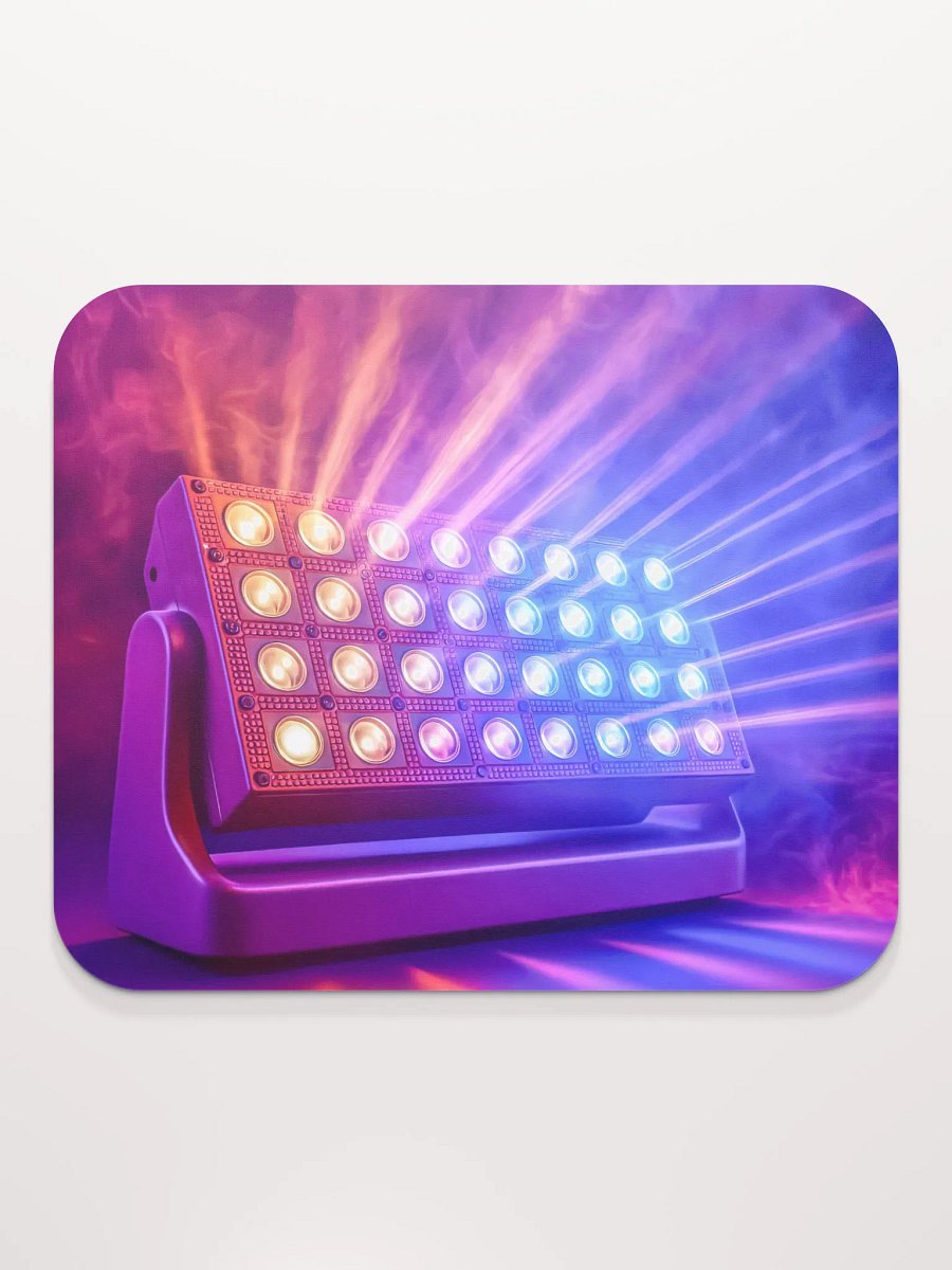 Theatrically Jerry: "Dynamic Beams" Wash/Beam Light Mouse Pad product image (2)