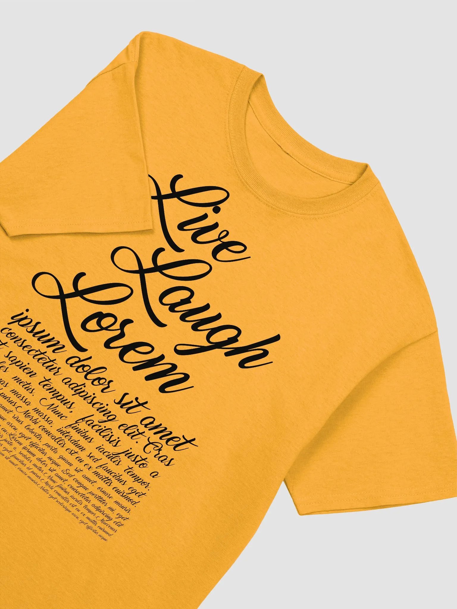 Live Laugh Lorem Ipsum Light Mode Heavyweight T-Shirt product image (3)