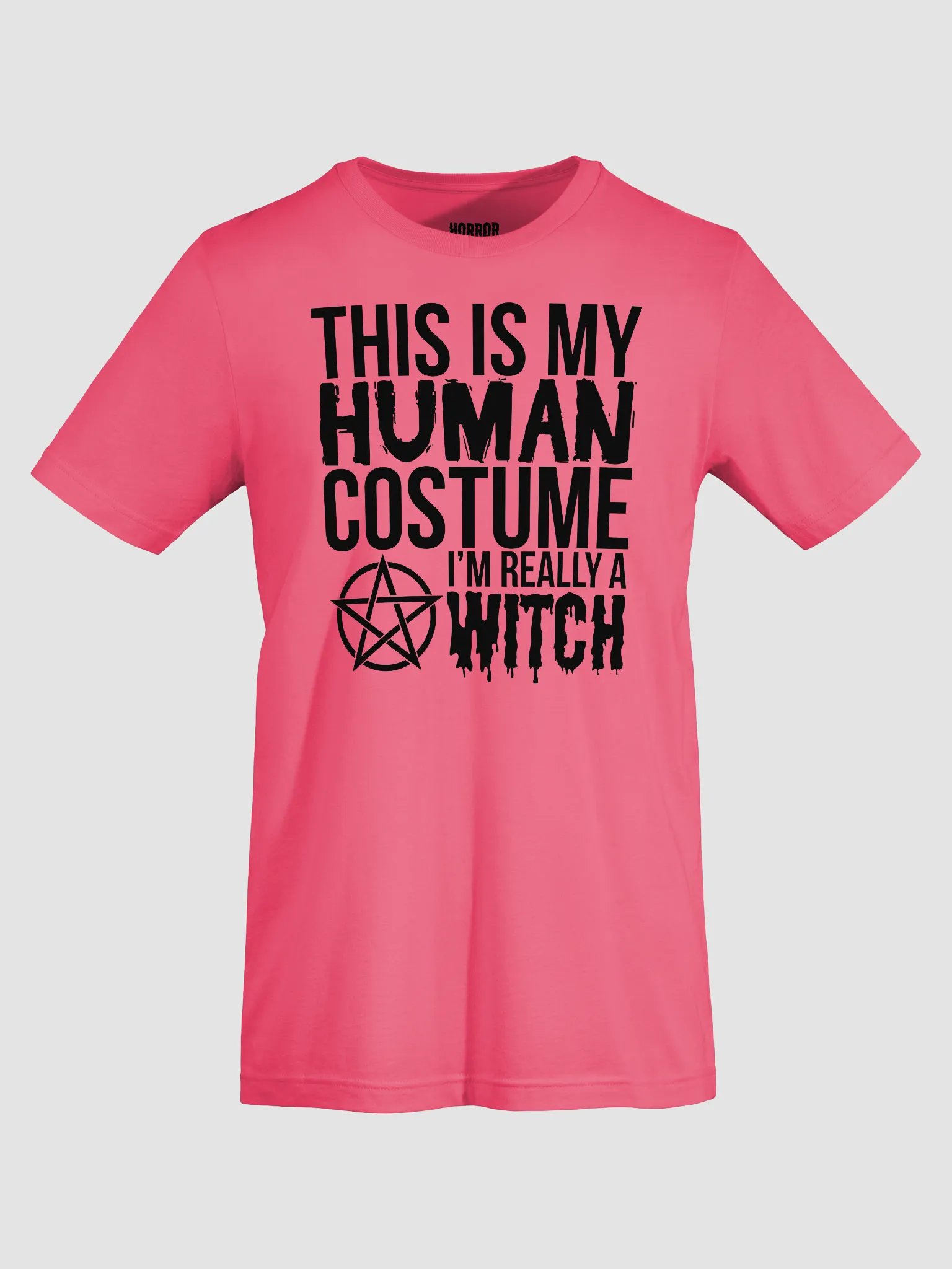 This Is My Human Costume I'm Really A Witch Funny Halloween T-Shirt product image (32)