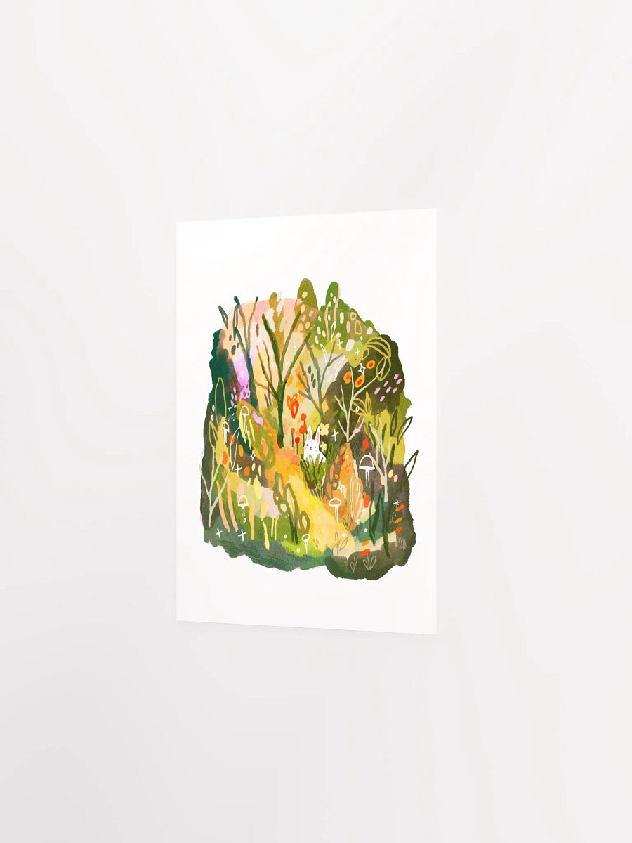 Bunny in the Grass Art Print product image (3)